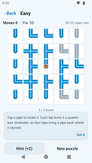 Pipe Rotate: Water Puzzle Screenshot 2