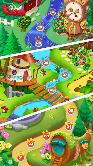Blossom Mania - Match 3 Puzzle Screenshot 0