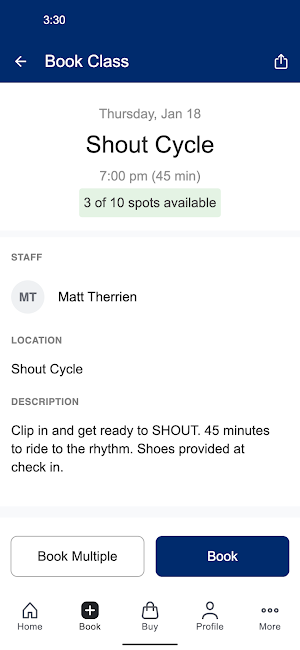Shout Cycle Screenshot 2