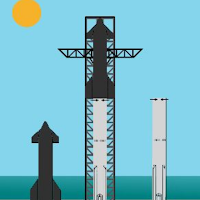 Starship Launch Game