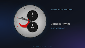 Joker Twin Watch Face Screenshot 0