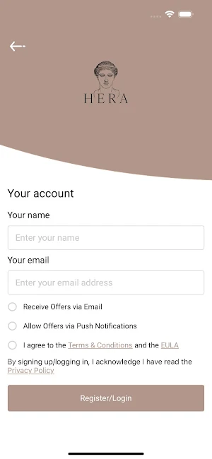 Hera Bar & Hospitality Screenshot 1