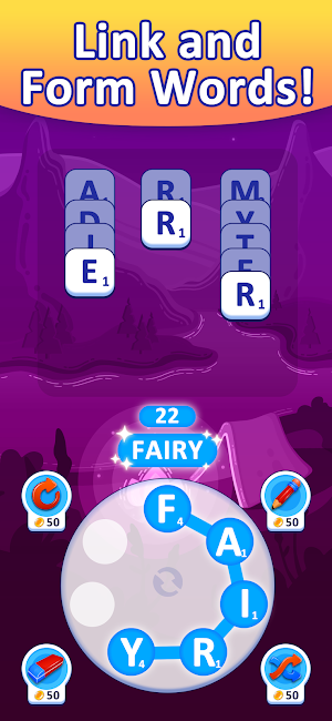Word Links Tile Puzzle Screenshot 2