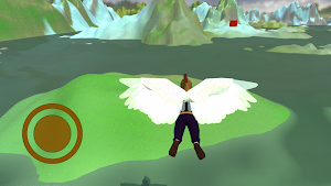 Snow Golden Flying Sky Game 3d Screenshot 1