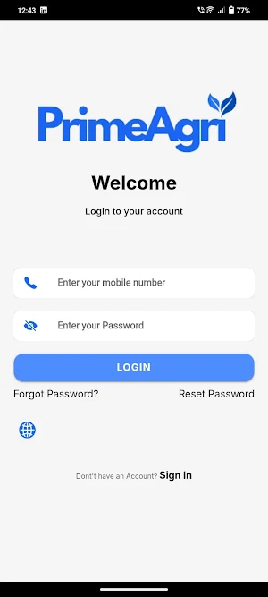 PrimeAgri Screenshot 1