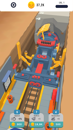 Idle Tunnel Digger Screenshot 0