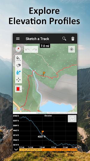 TouchTrails - Route Planner, GPX Viewer/Editor Screenshot 2