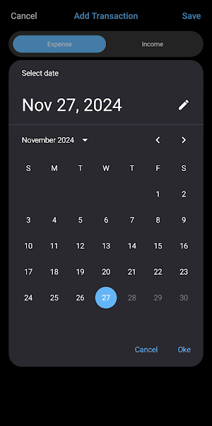Expense Manager Screenshot 3