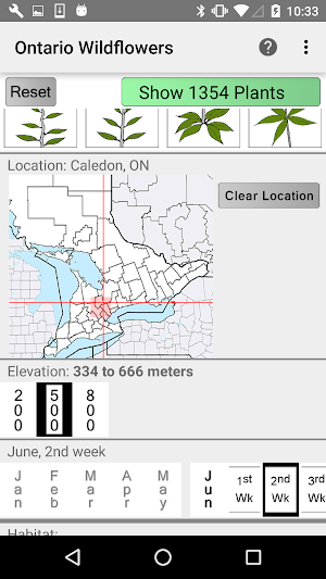 Ontario Wildflowers Screenshot 1