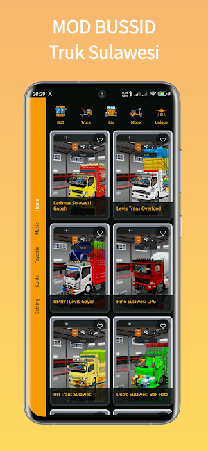 MOD Bussid Truk Sulawesi Screenshot 1