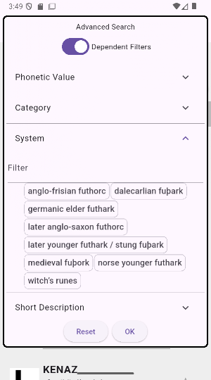 Runes and Rune Symbols Screenshot 1