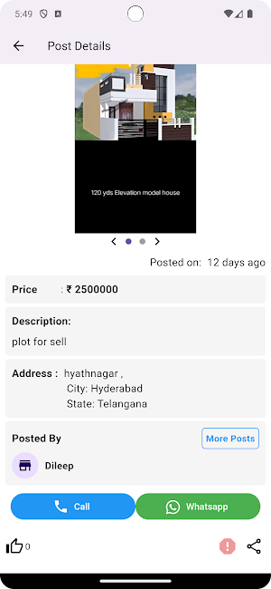 Place Of Sales-Real Estate Screenshot 1