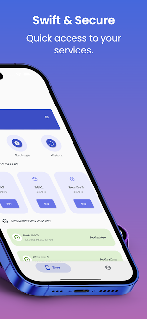 Blue Recharge Screenshot 1