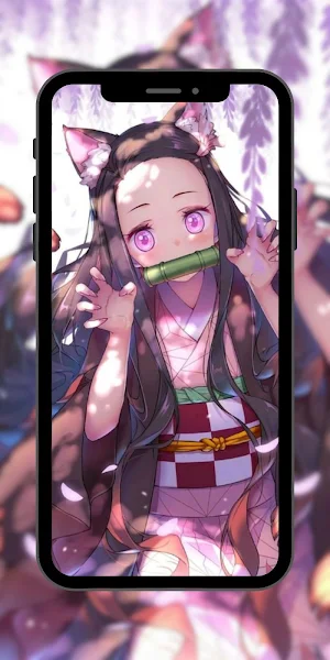 Nezuko Wallpaper Kamado Cute Screenshot 1