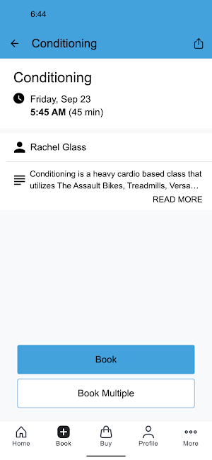 Vision + Fitness Screenshot 2