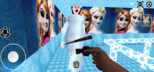 Frozen Granny Scary  Ice Queen Screenshot 0