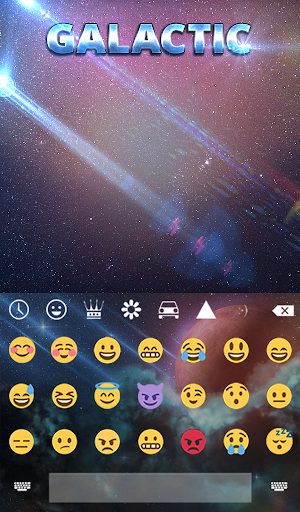 Galactic Animated Keyboard + L Screenshot 3