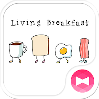 Cute Theme-Living Breakfast-