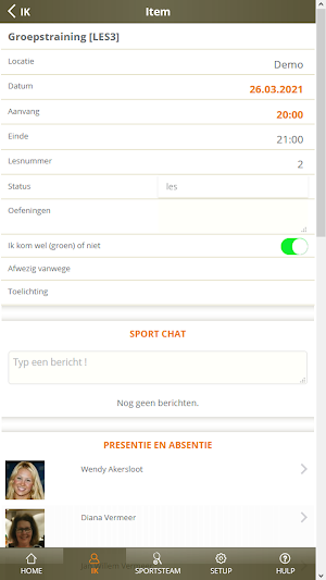 Sports Team Tennis Screenshot 3