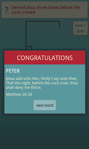 Super Bible Hangman Screenshot 2