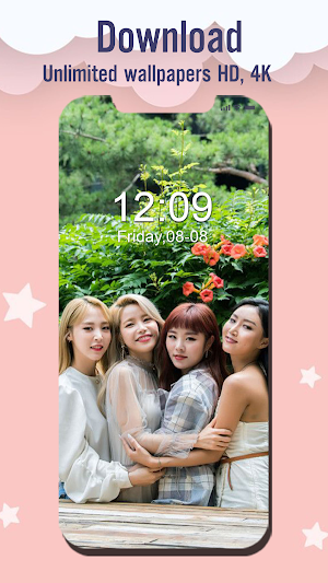 Material Mamamoo Wallpaper Screenshot 3