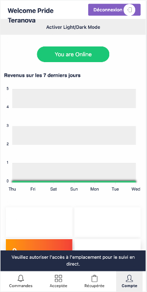 Obba Livreur Screenshot 2