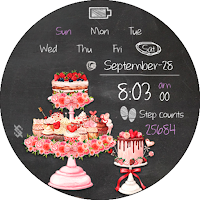 BFF119- Blackboard Art Cakes