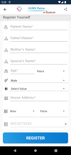 IGIMS Patna Swasthya Screenshot 1