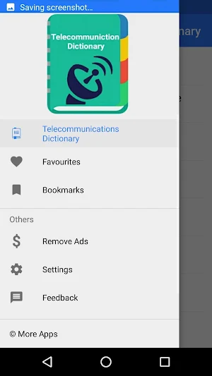Telecommunications Dictionary Screenshot 0