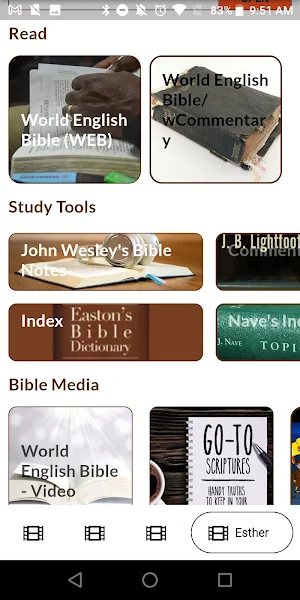 World English Bible WEB Audio Screenshot 1