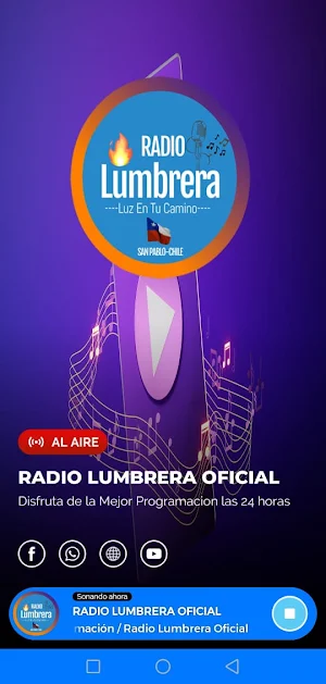 Radio Lumbrera Oficial Screenshot 1