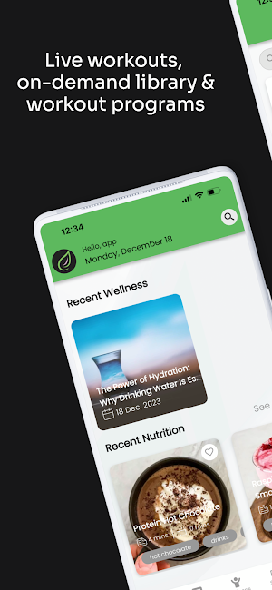 LUI Wellness Screenshot 1