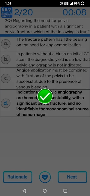 Critical Care‏ Surgery Test Screenshot 3