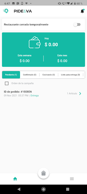 Pide y Va Socios Screenshot 1