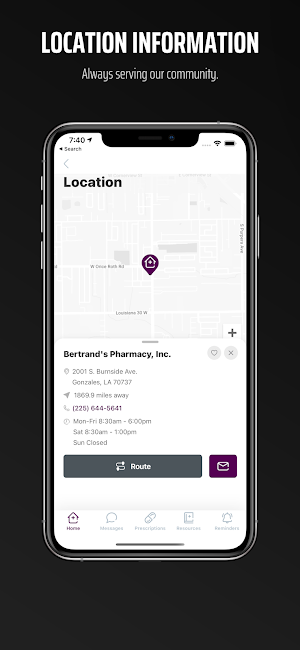 Bertrand's Pharmacy Screenshot 1