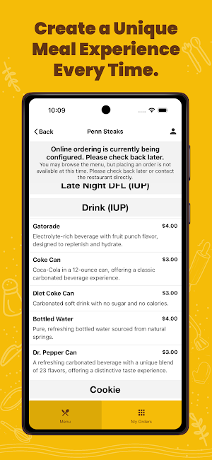 Penn Steaks Screenshot 2