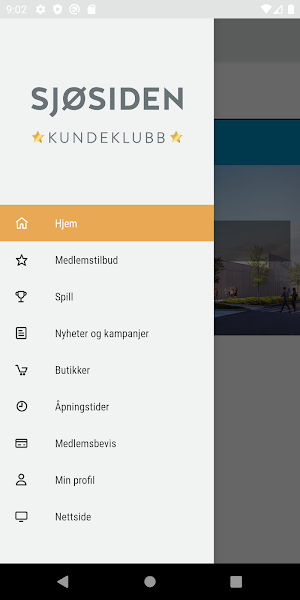 Sjøsiden Kundeklubb Screenshot 0