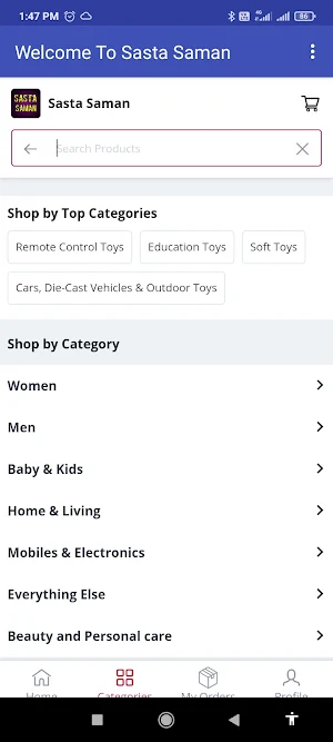 Sasta Saman - Online Shopping Screenshot 3