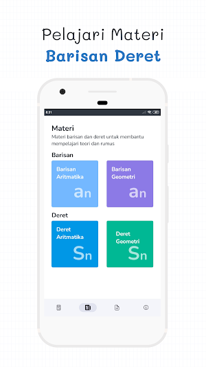 Kalkulator Barisan dan Deret Screenshot 3