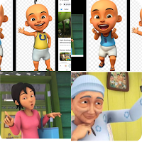 tebak nama tokoh upin ipin