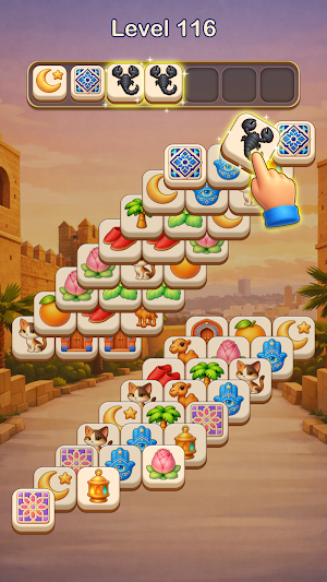 Moroccan Tile: Match 3 Puzzle Screenshot 1