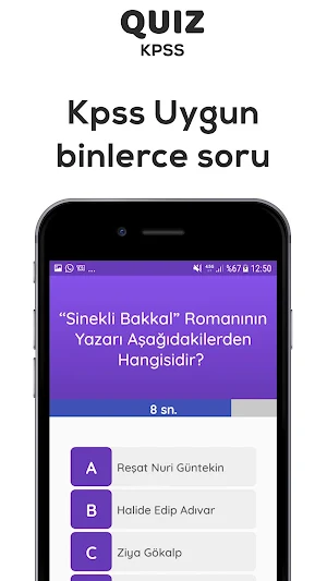 KPSS Quiz - Genel Kültür - Rak Screenshot 0
