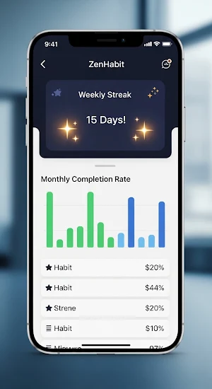 ZenHabit - Build Good Habits Screenshot 3