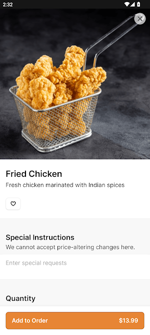 Curry Nights Indian Cuisine Screenshot 3