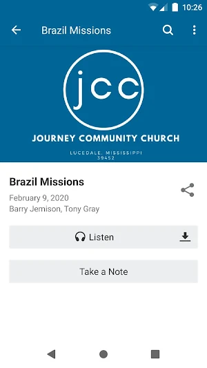 Journey Church - Lucedale Screenshot 2
