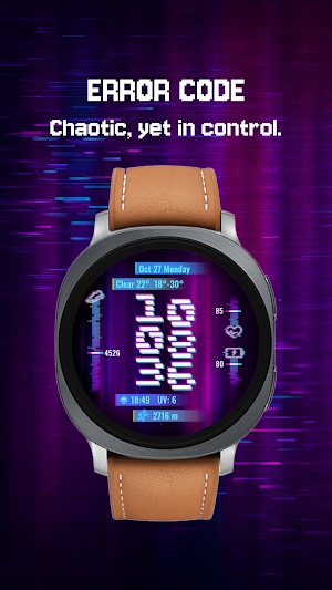 ErrorCode Pixel Watch Face Screenshot 0