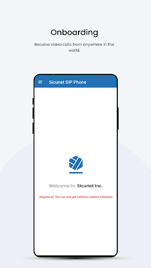 Sicunet Intercom Screenshot 0