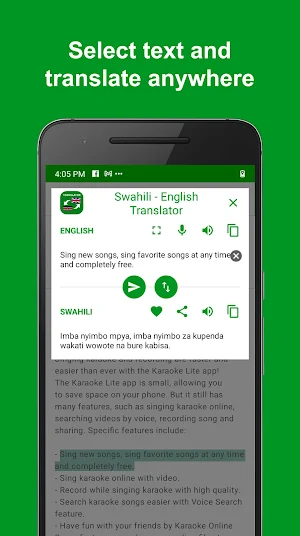 Swahili - English Translator : free & offline Screenshot 3