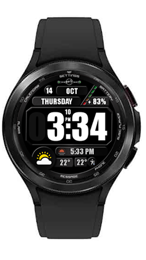 NTV514 - Hybrid Watch Face Screenshot 0