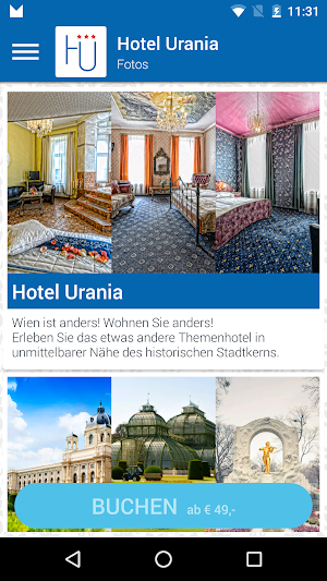 Hotel Urania Screenshot 2